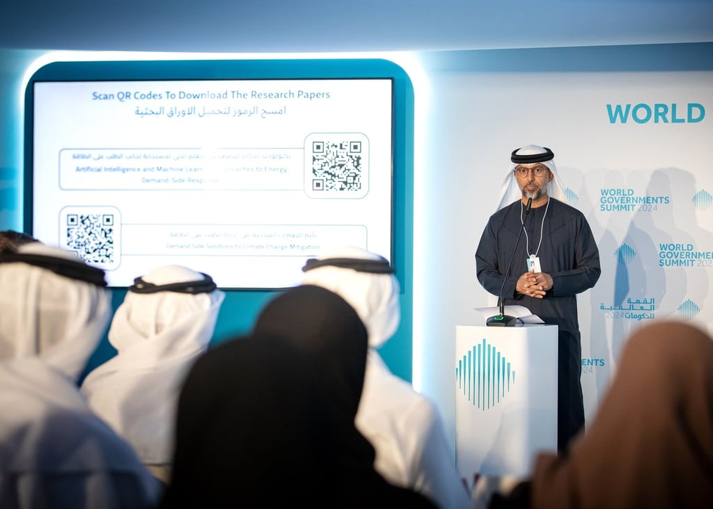Suhail Mohamed Al Mazrouei, Minister of Energy and Infrastructure.