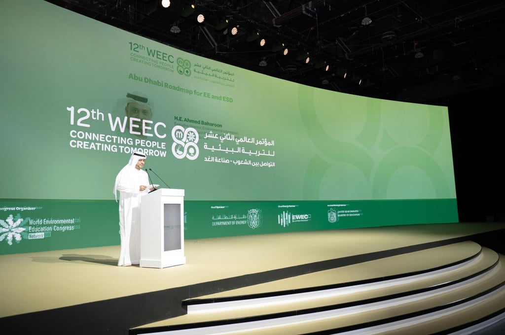 Abu Dhabi Roadmap to bolster global environmental education, sustainable development