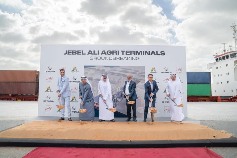 DP World inaugurates $150 million Agri Terminals facility at Jebel Ali Port