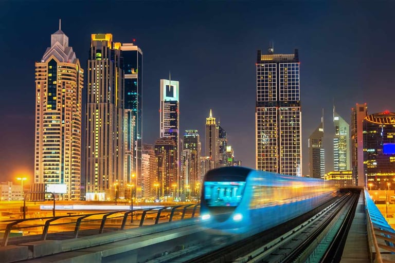 The inevitable link between the Dubai Metro Blue Line and real estate