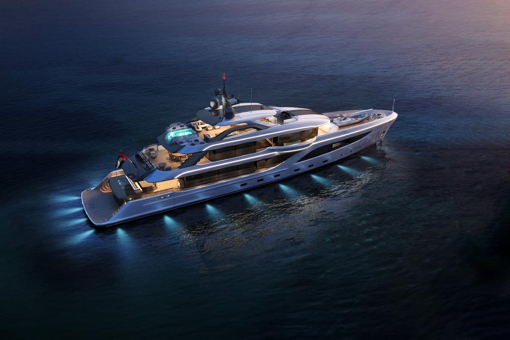 The Gulf Craft Majesty 160 is the newest composite superyacht by the UAE shipyard