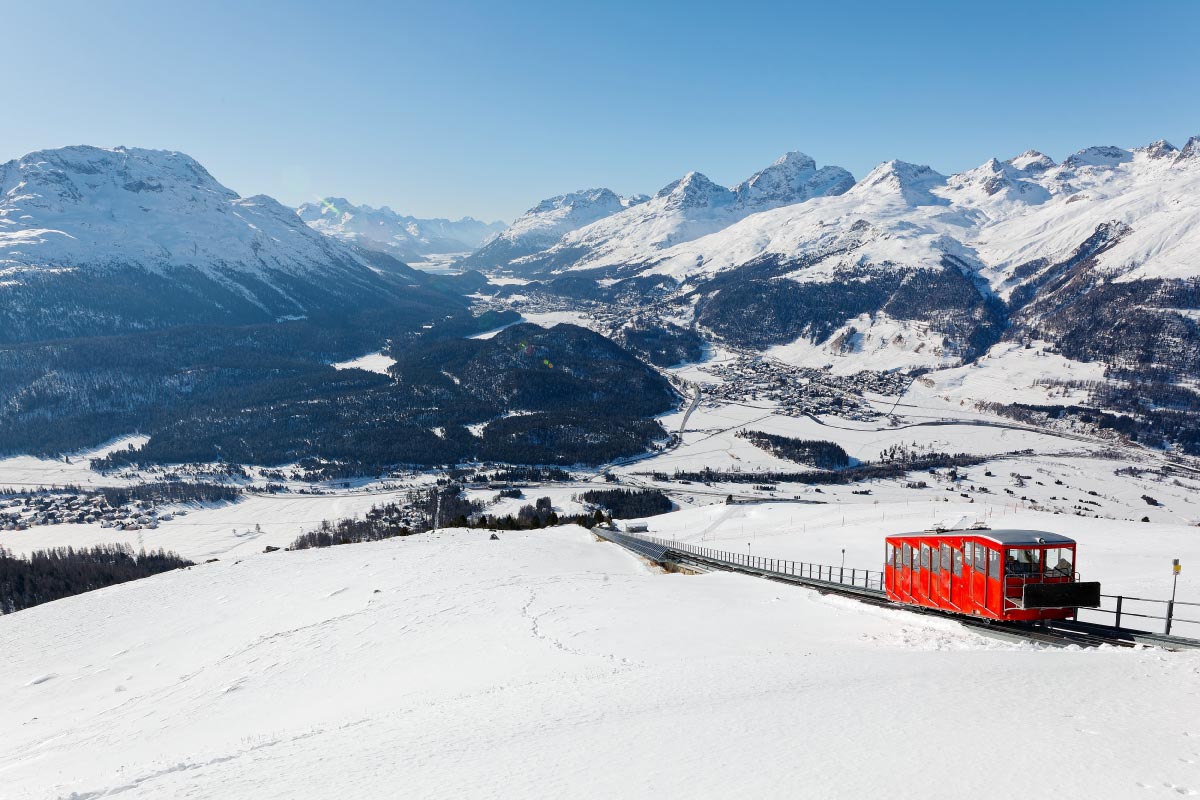 Ski Slopes, St. Moritz