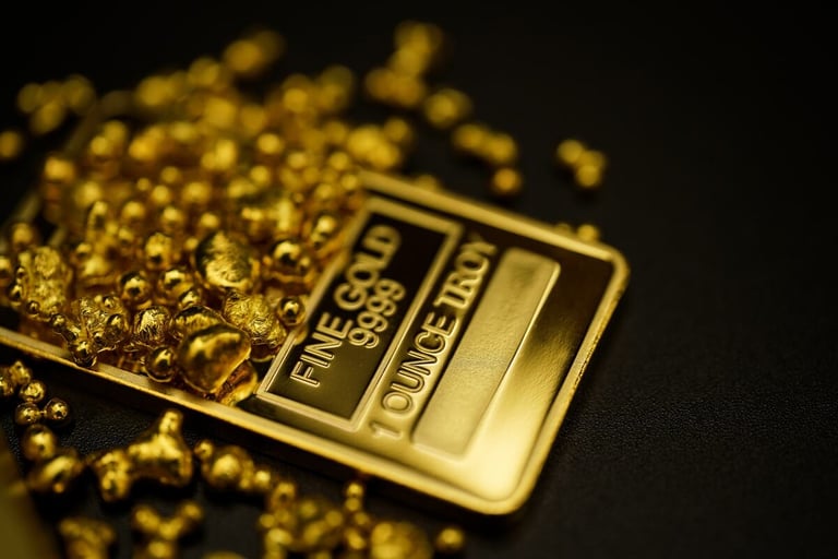 Gold prices decline but hold above $2,100, near record high