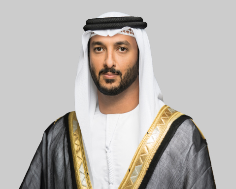 Emirati man in traditional attire with a serious expression.