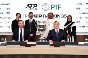 Saudi Arabia's PIF and ATP forge long-term strategic partnership to drive global tennis expansion