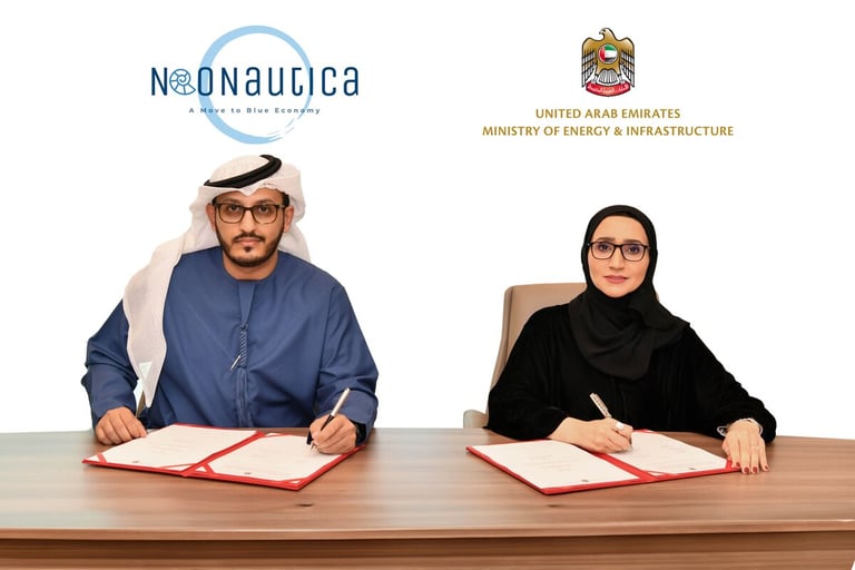 وزارة الطاقة والبنية التحتية في الإمارات تتعاون مع نيونوتيكا لتطوير منصة المرور الأزرق