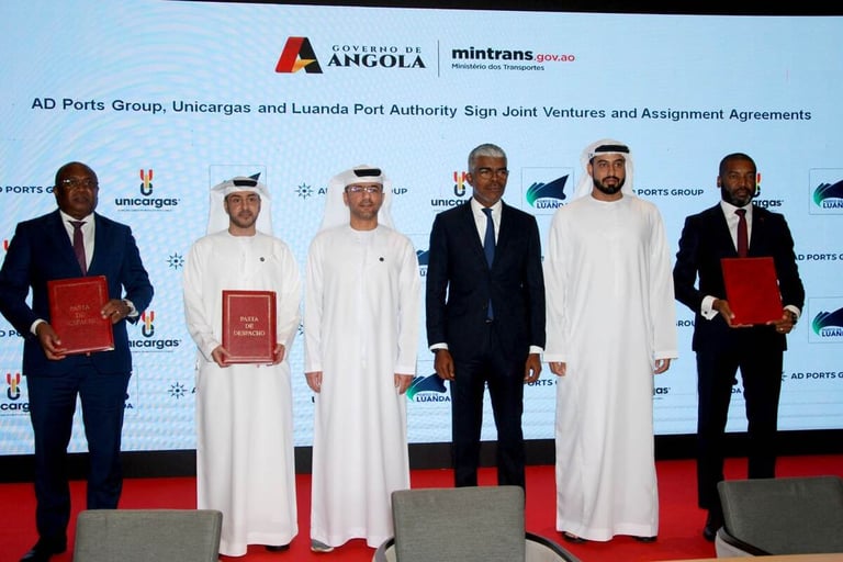 UAE's AD Ports secures 20-year agreement to operate, upgrade Angola's Luanda terminal