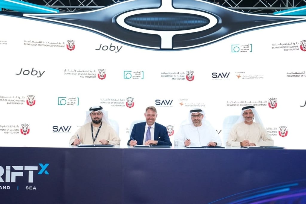 DRIFTx: Abu Dhabi, U.S. Joby partner to build electric air taxi ecosystem