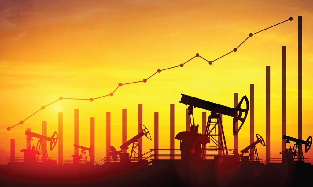 Oil prices rebound 1 percent to $64.93 after sharp tariff-driven declines