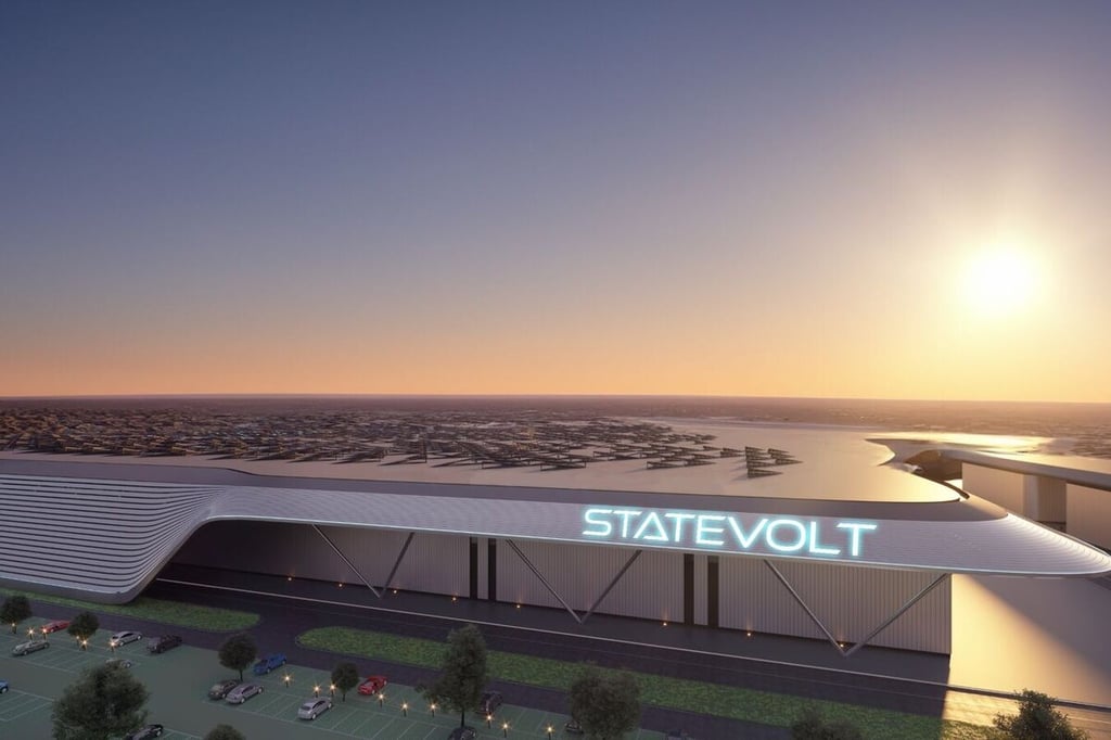 Statevolt gigafactory in Ras Al Khaimah