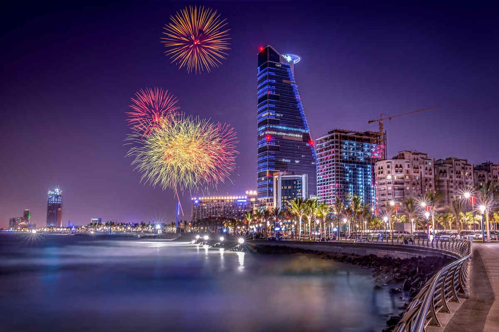 Eid Al Fitr 2024 in Saudi Arabia Places to visit, fireworks