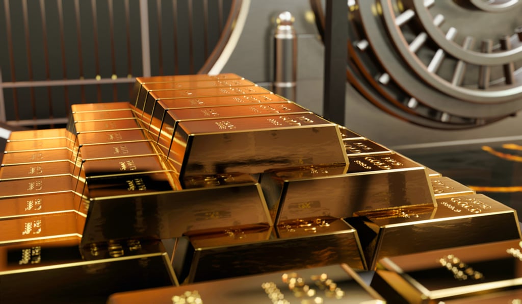 ارتفاع رصيد مصرف الإمارات المركزي من الذهب إلى 4.88 مليار دولار في نهاية يناير