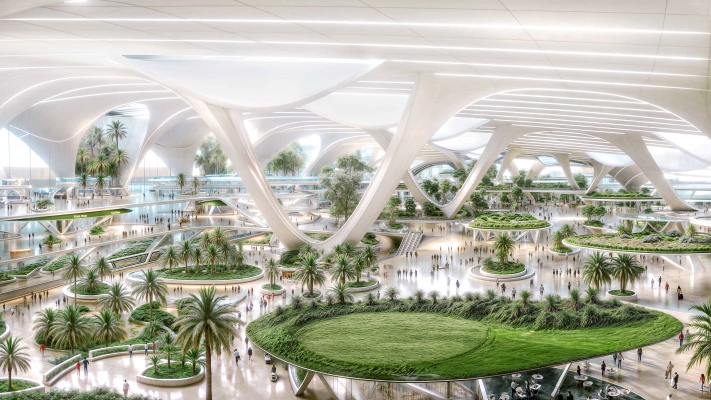 Al Maktoum airport new terminal