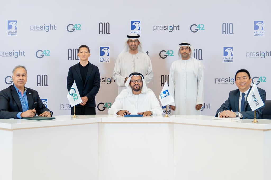 ADNOC, G42, Presight forge new partnership to leverage AI solutions in energy sector