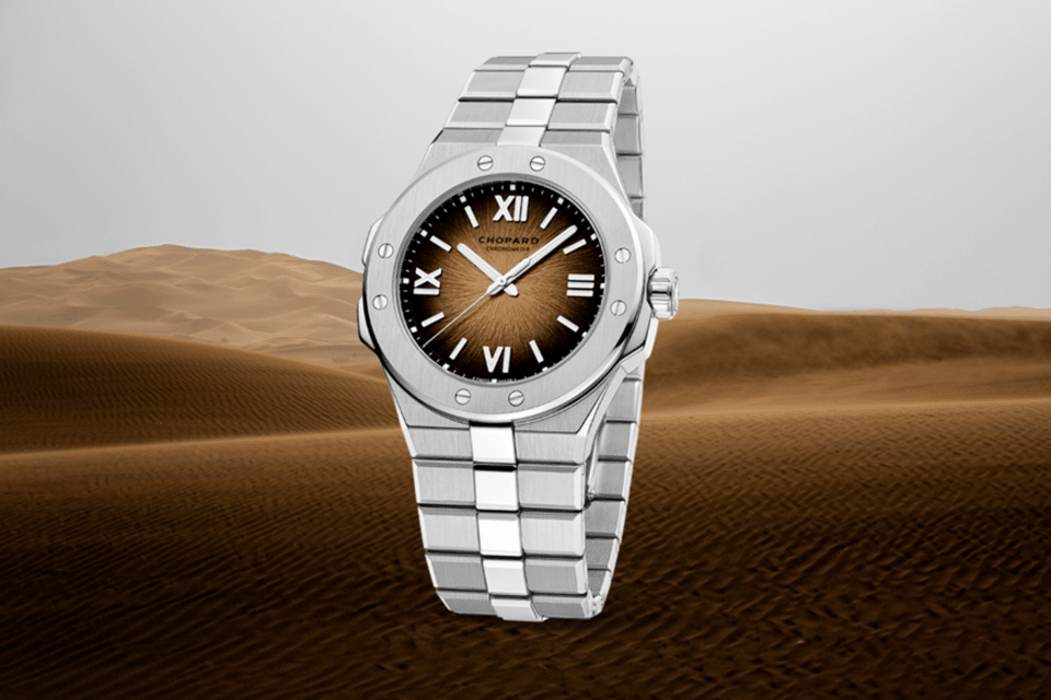 Chopard drops Alpine Eagle Golden Iris, Kuwait edition of 50 inspired by the desert landscape