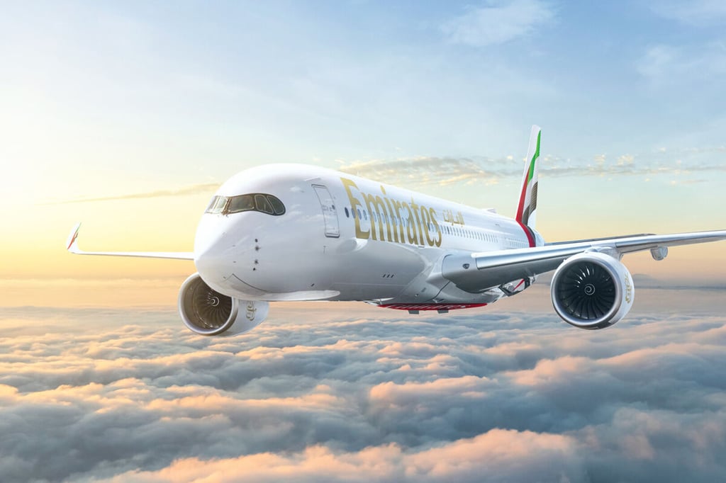 طيران الإمارات تكشف عن أولى وجهاتها في الخليج والهند وأوروبا لطائرتها الجديدة إيرباص A350 اعتبارًا من سبتمبر