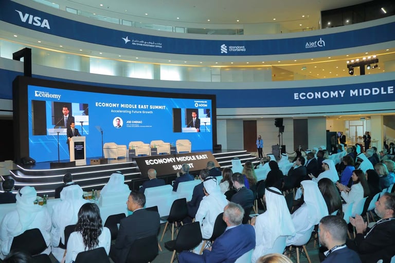 Top industry visionaries and achievers honored at Economy Middle East Summit in Abu Dhabi