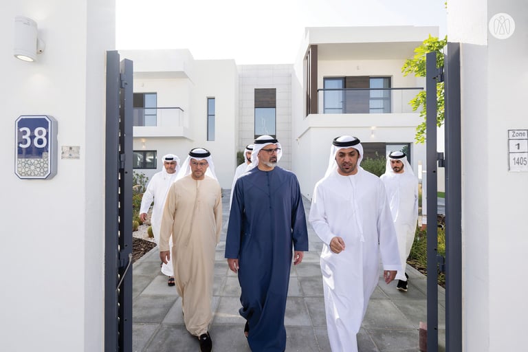 Sheikh Khaled inaugurates phase one of Abu Dhabi’s $844 million North Bani Yas housing project