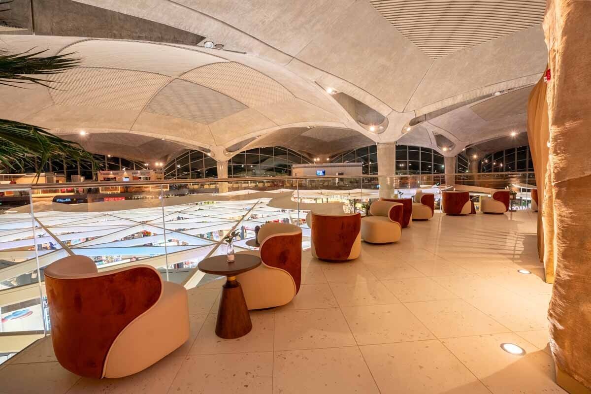 Another view of a Plaza Premium Group lounge