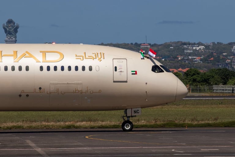 Abu Dhabi's Etihad Airways launches 4 new weekly flights to Denpasar, Bali