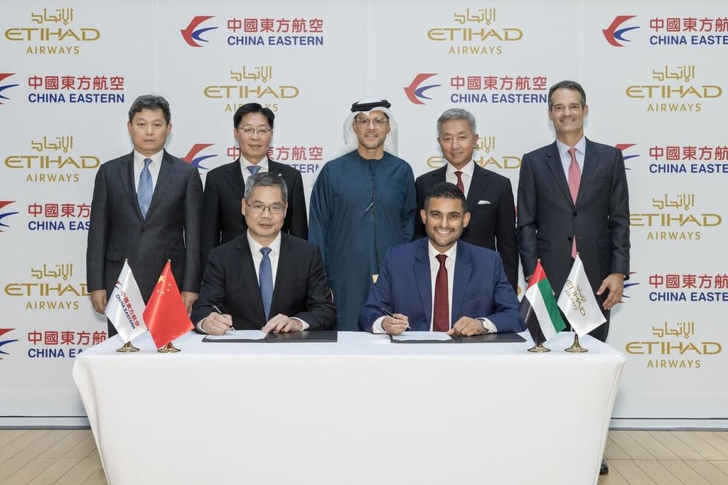 Etihad Airways, China Eastern Airlines sign joint venture, to develop more routes