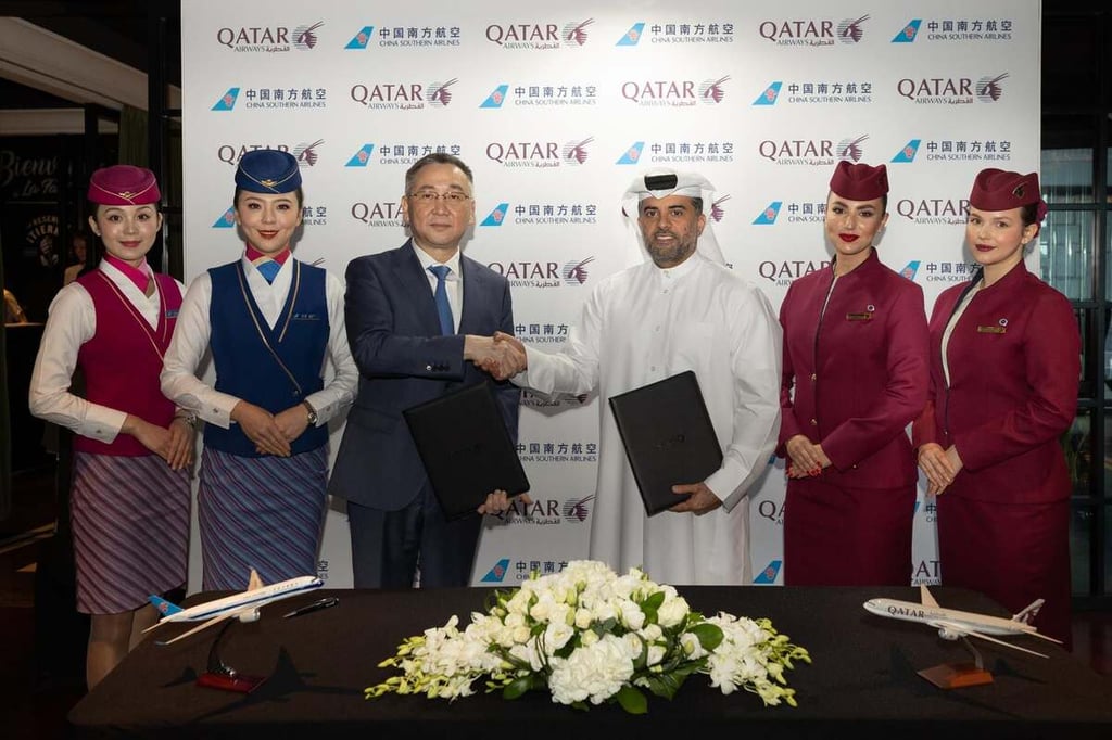 Qatar Airways China Airlines