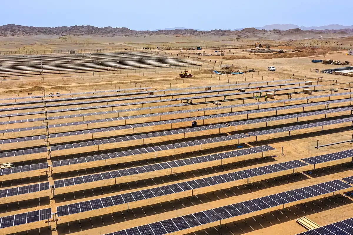 Red Sea Global Solar Panels