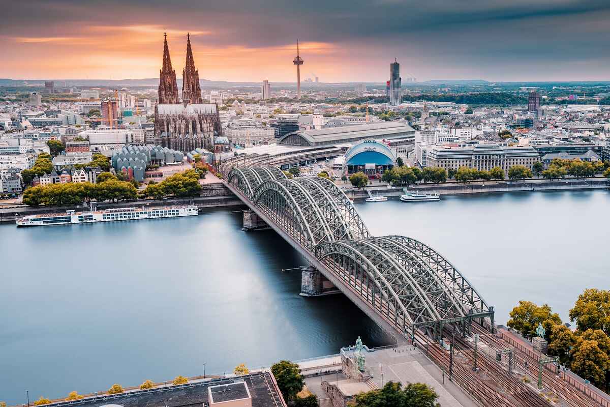 The skyline in Germany