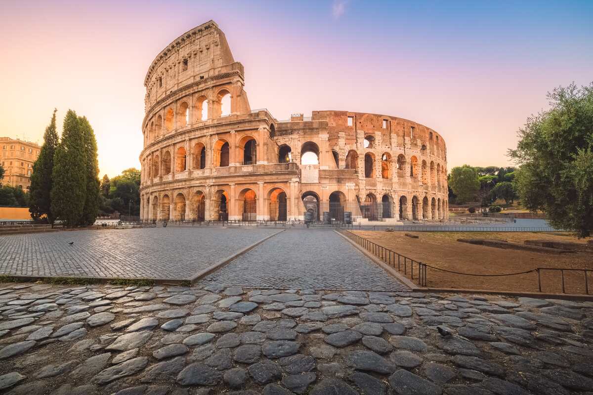 The Colosseum in Rome