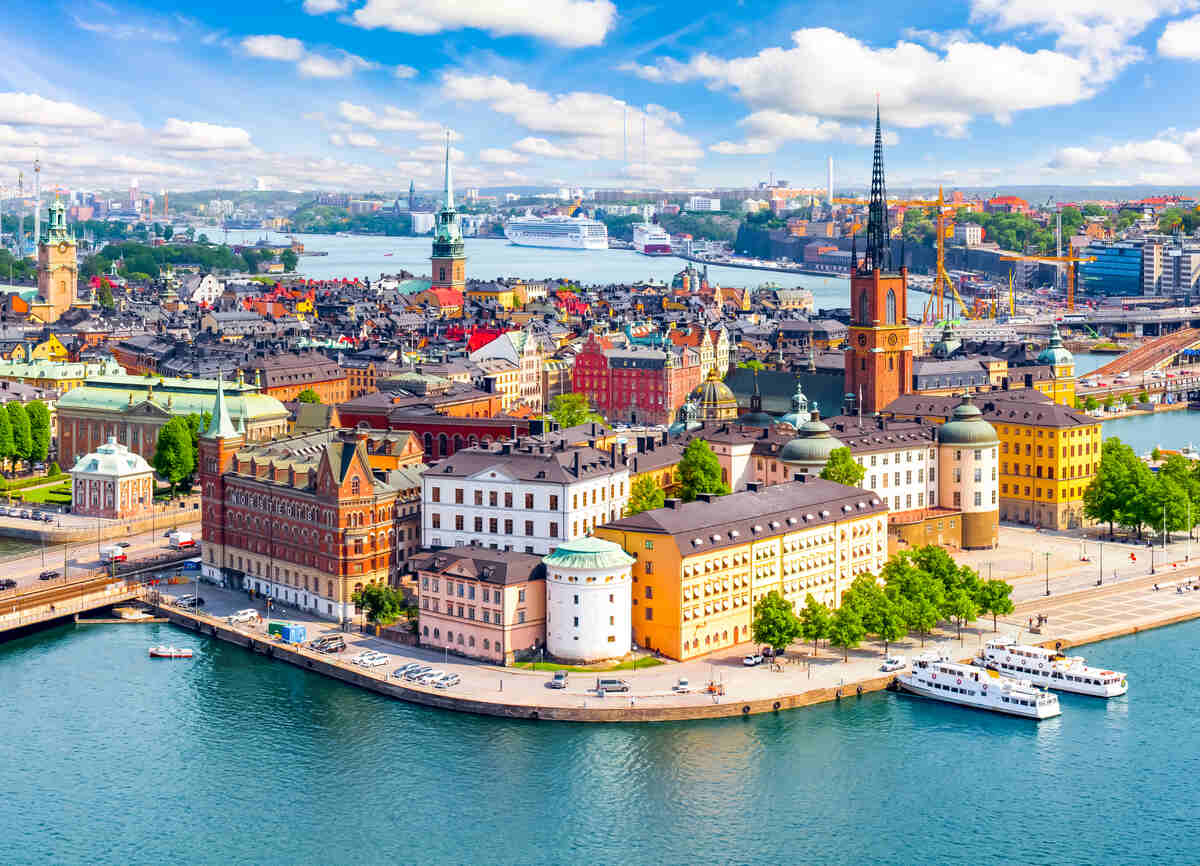 A view of Stockholm, Sweden