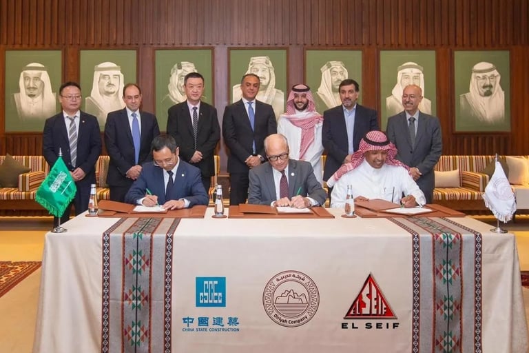 Saudi Arabia’s Diriyah Company signs $2 billion development contract to develop new mixed-use district
