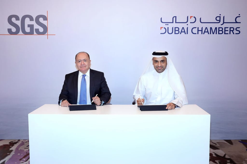 Dubai Chambers, SGS partner to facilitate export of local products and services globally