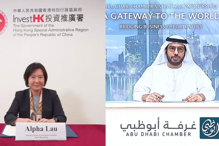 Abu Dhabi, Hong Kong forge cooperative agreement to facilitate global trade, investment flows