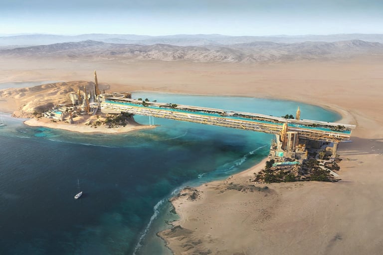 New luxury resort slated to debut in Saudi giga-project NEOM