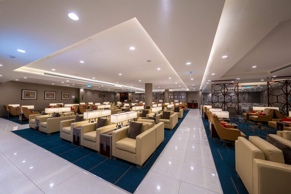 Emirates lounge Jeddah