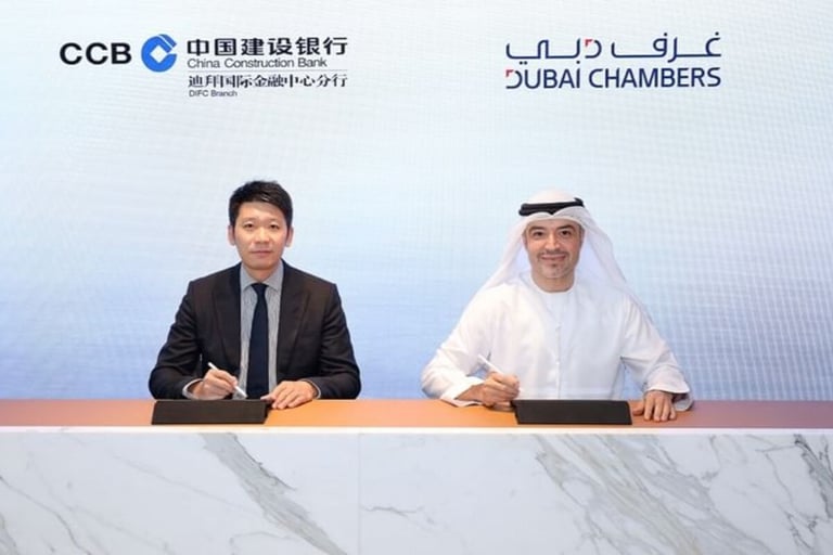 Dubai Chambers, China Construction Bank partner to boost trade and investment cooperation