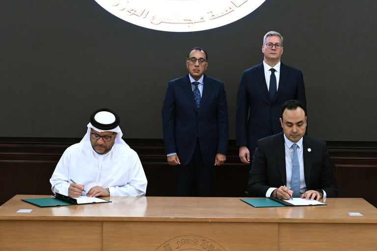 Egypt, UAE sign $3 billion agreement to establish Mediterranean logistics trading zone