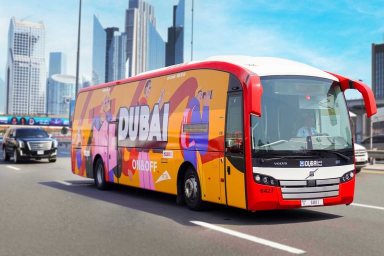 Dubai’s RTA to launch on & off tourist bus service starting September, fee set at AED35