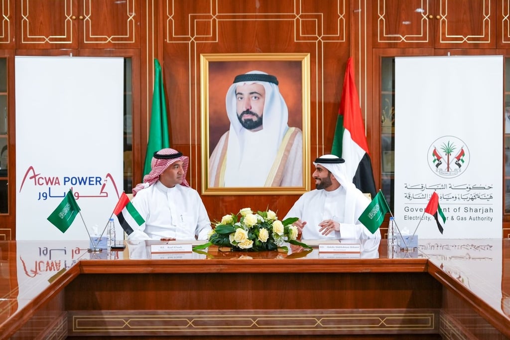 Sharjah’s SEWA inks water project deal with Saudi Arabia’s ACWA Power