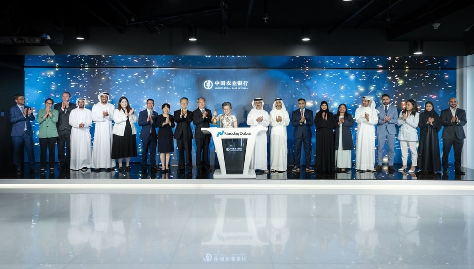 Nasdaq Dubai lists $400 million bonds from Agricultural Bank of China