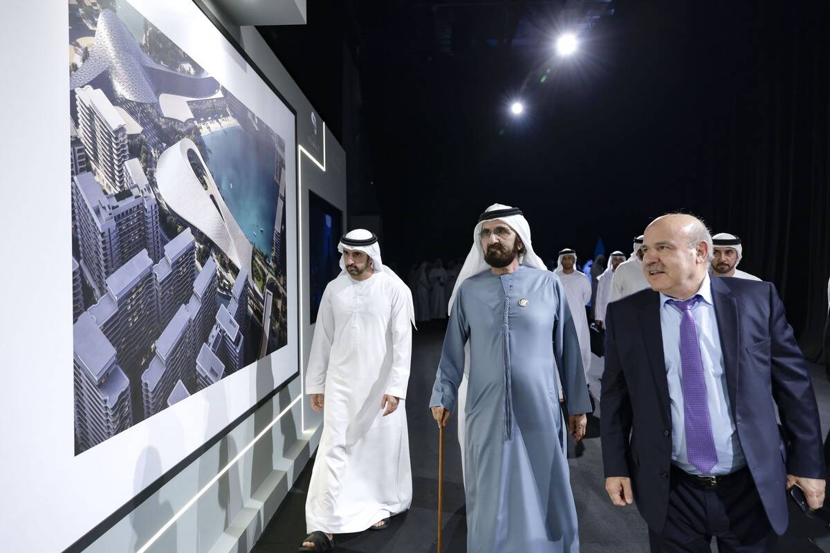 Sheikh Mohammed bin Rashid reviews cultural district project in Dubai South