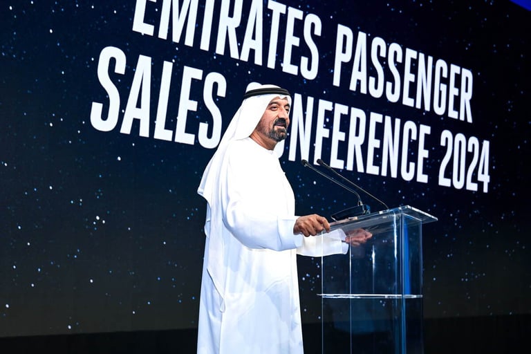 Emirates airline hosts largest ever commercial gathering, outlines strategic vision for growth