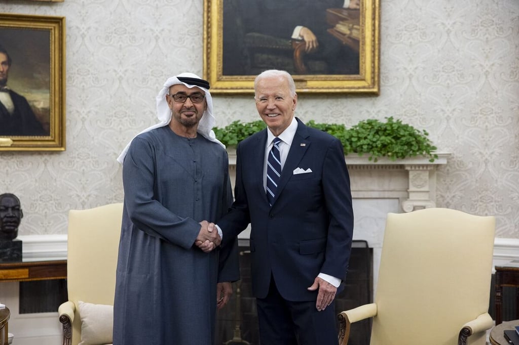 UAE President Sheikh Mohamed meets Joe Biden, reaffirms commitment to US partnership