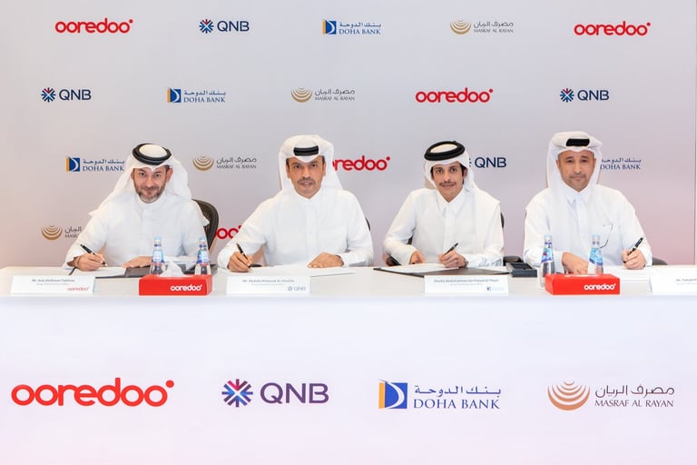 Qatar’s Ooredoo Group lands $551.9 million financing deal to propel data center expansion