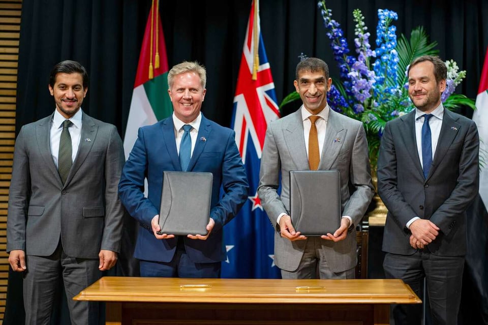 UAE, New Zealand sign CEPA agreement to reduce tariffs, enhance trade and investment flows