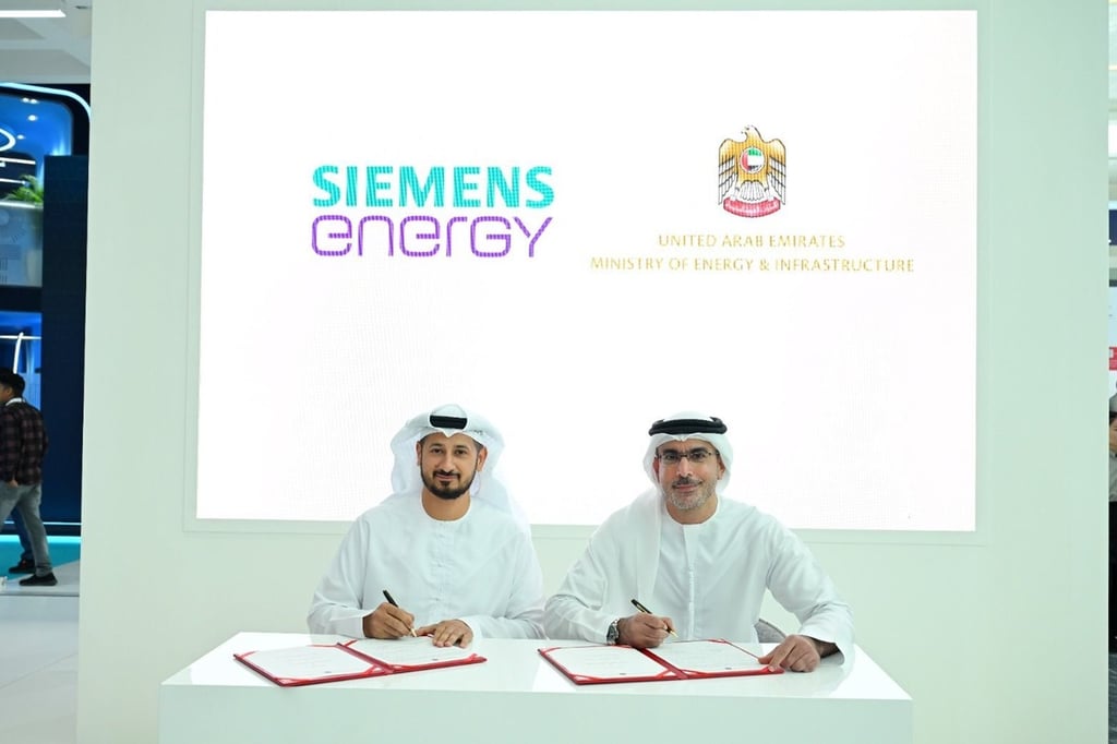 UAE’s Ministry of Energy and Infrastructure partners with Siemens Energy to promote green energy