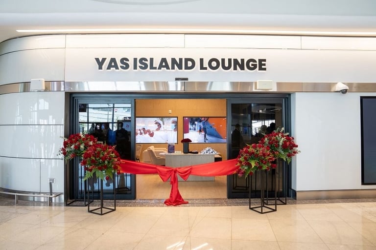 Abu Dhabi's Yas Island unveils airport lounge at Zayed International Airport