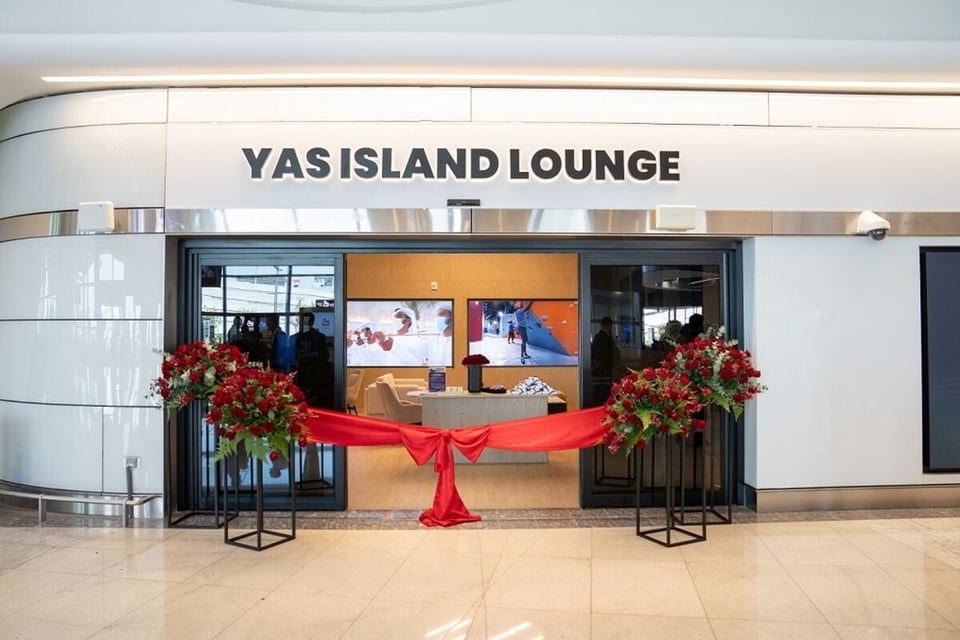 Abu Dhabi’s Yas Island unveils airport lounge at Zayed International Airport