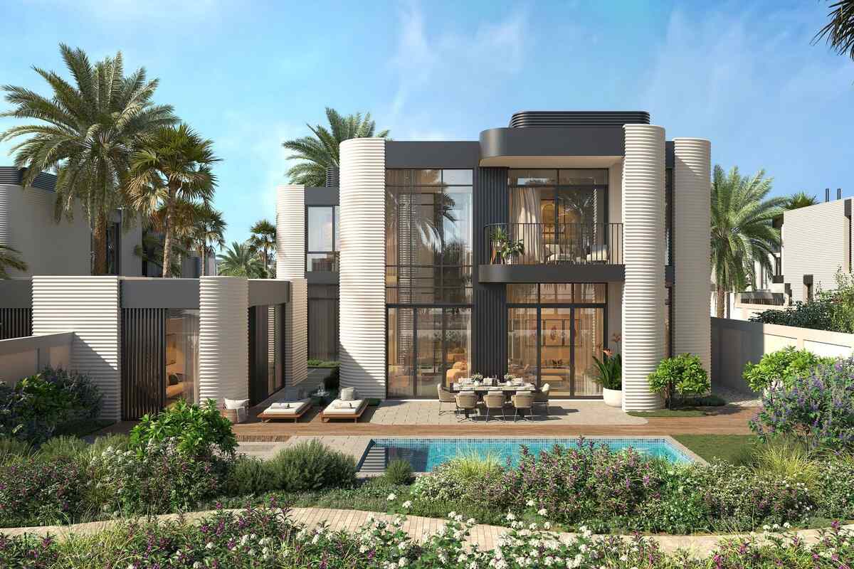 A villa in the Yas Riva villa community on Yas Island