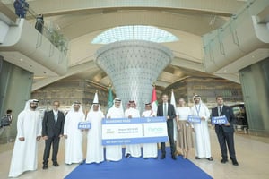 flynas launches inaugural flight at Zayed International Airport, linking Saudi Arabia and UAE with affordable travel